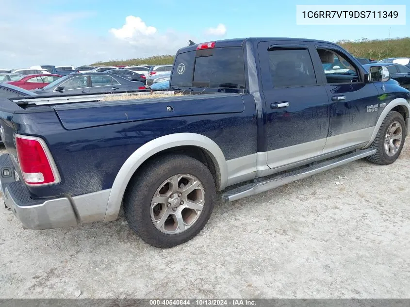 2013 Ram 1500 Laramie VIN: 1C6RR7VT9DS711349 Lot: 40540844