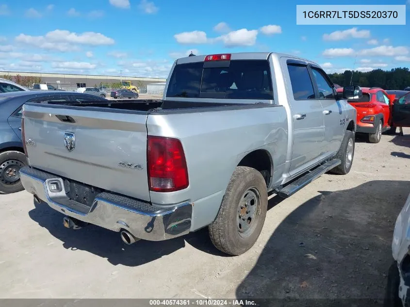 2013 Ram 1500 Big Horn VIN: 1C6RR7LT5DS520370 Lot: 40574361