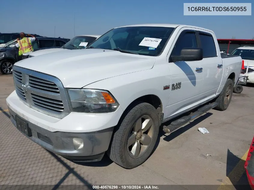 2013 Ram 1500 Lone Star VIN: 1C6RR6LT0DS650955 Lot: 40576298