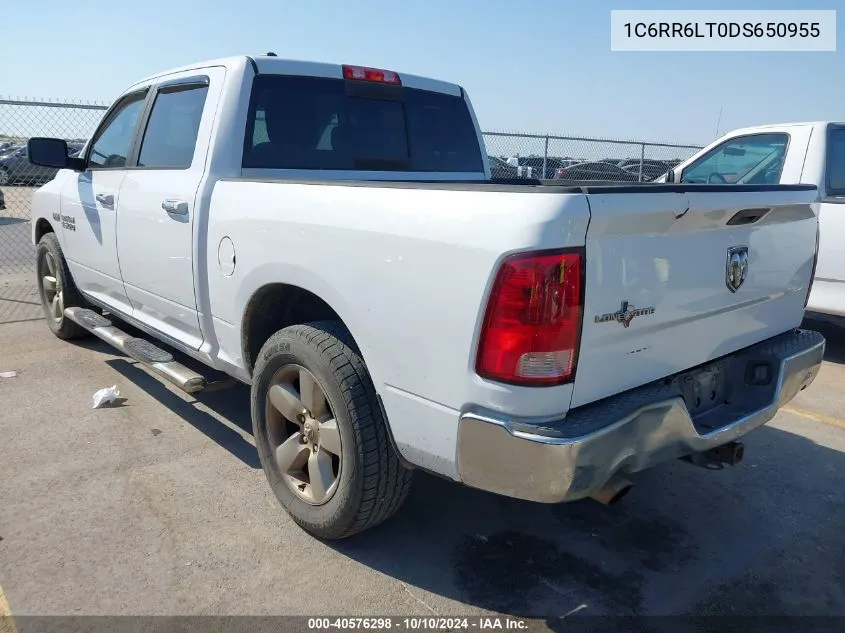 2013 Ram 1500 Lone Star VIN: 1C6RR6LT0DS650955 Lot: 40576298