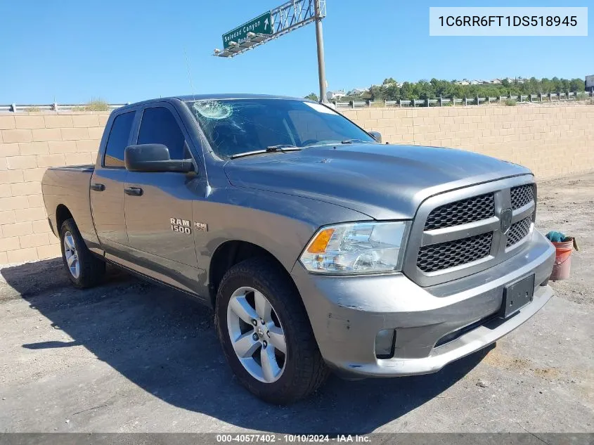 2013 Ram 1500 Express VIN: 1C6RR6FT1DS518945 Lot: 40577402