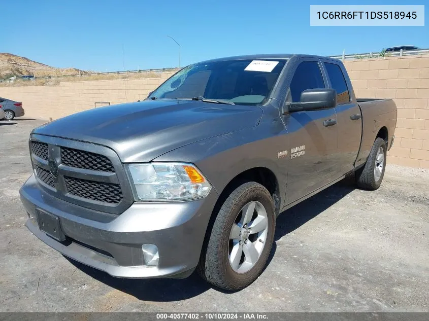 2013 Ram 1500 Express VIN: 1C6RR6FT1DS518945 Lot: 40577402