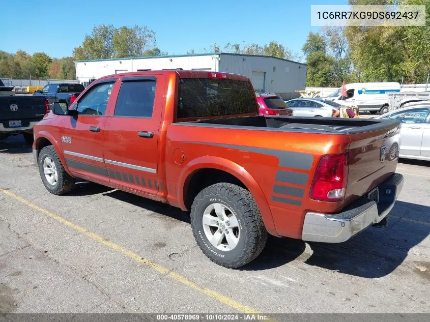 2013 Ram 1500 St VIN: 1C6RR7KG9DS692437 Lot: 40578969