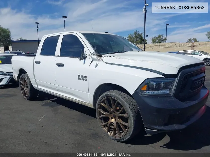 2013 Ram 1500 Express VIN: 1C6RR6KTXDS686363 Lot: 40581189