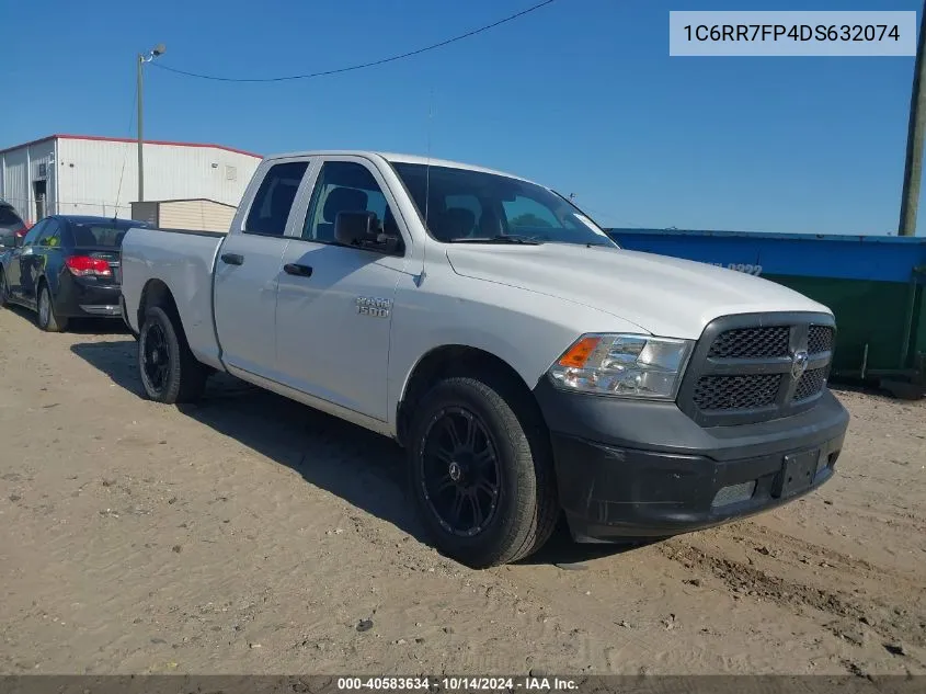 2013 Ram 1500 Tradesman VIN: 1C6RR7FP4DS632074 Lot: 40583634