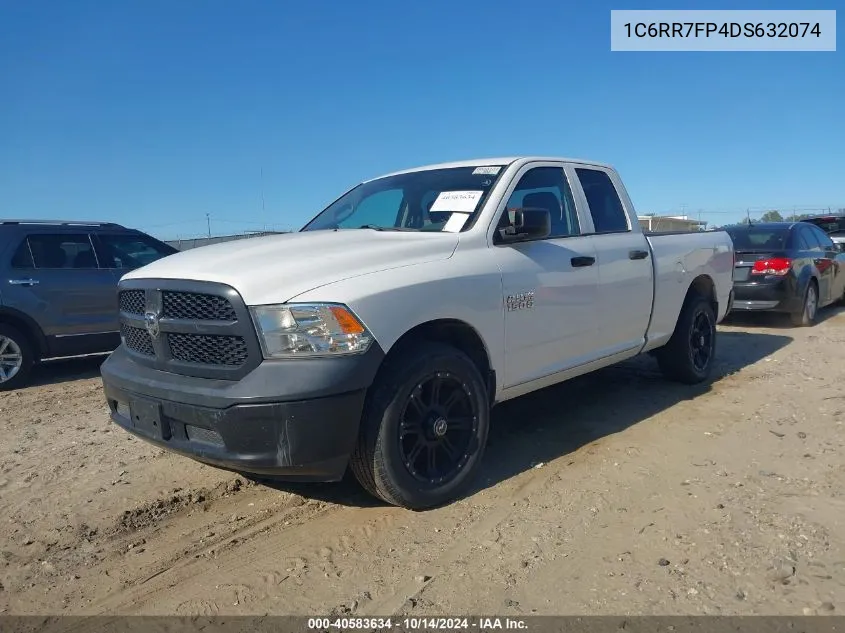 2013 Ram 1500 Tradesman VIN: 1C6RR7FP4DS632074 Lot: 40583634