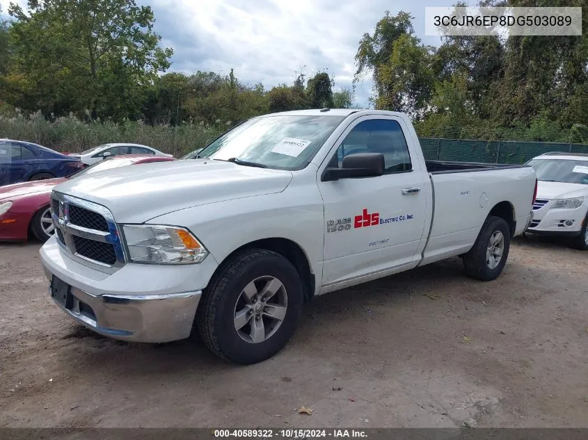 2013 Ram 1500 Slt VIN: 3C6JR6EP8DG503089 Lot: 40589322