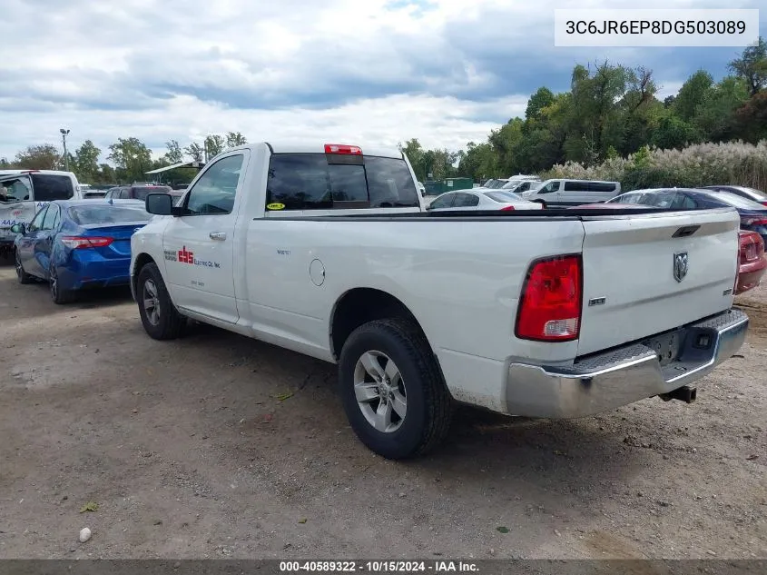 2013 Ram 1500 Slt VIN: 3C6JR6EP8DG503089 Lot: 40589322