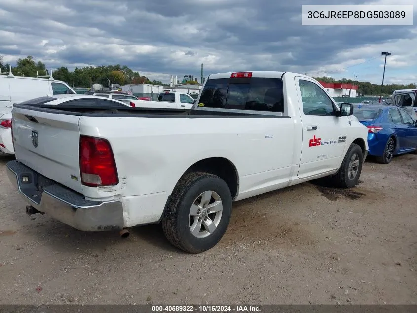 2013 Ram 1500 Slt VIN: 3C6JR6EP8DG503089 Lot: 40589322