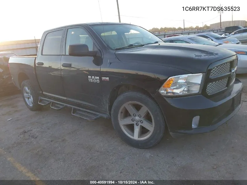 2013 Ram 1500 Express VIN: 1C6RR7KT7DS635523 Lot: 40591994