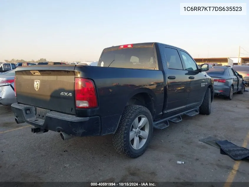 2013 Ram 1500 Express VIN: 1C6RR7KT7DS635523 Lot: 40591994