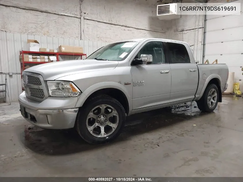 2013 Ram 1500 Laramie VIN: 1C6RR7NT9DS619691 Lot: 40592027