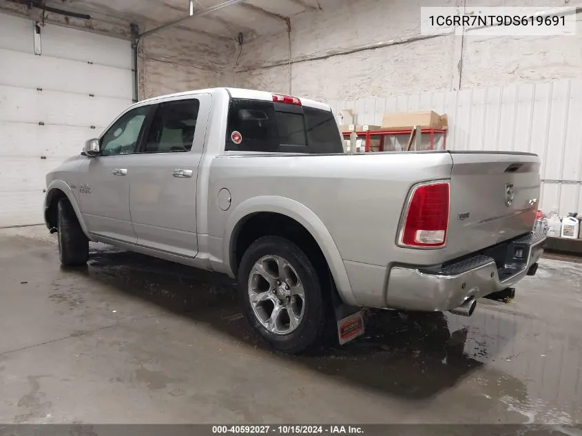 2013 Ram 1500 Laramie VIN: 1C6RR7NT9DS619691 Lot: 40592027