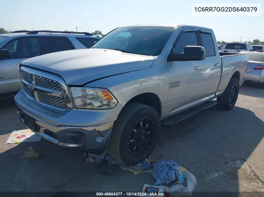 2013 Ram 1500 Slt VIN: 1C6RR7GG2DS640379 Lot: 40604377