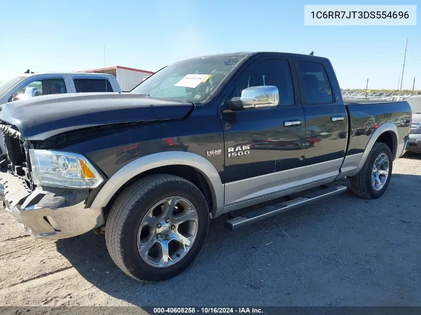 2013 Ram 1500 Laramie VIN: 1C6RR7JT3DS554696 Lot: 40608258