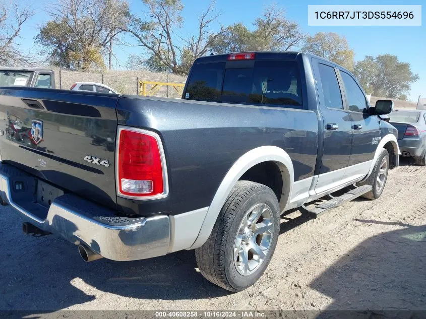 2013 Ram 1500 Laramie VIN: 1C6RR7JT3DS554696 Lot: 40608258