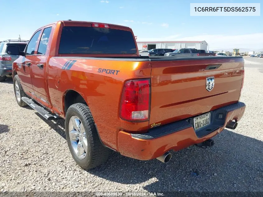 2013 Ram 1500 Express VIN: 1C6RR6FT5DS562575 Lot: 40609630