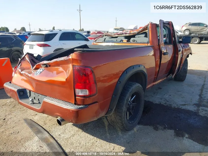 2013 Ram 1500 Express VIN: 1C6RR6FT2DS562839 Lot: 40610718