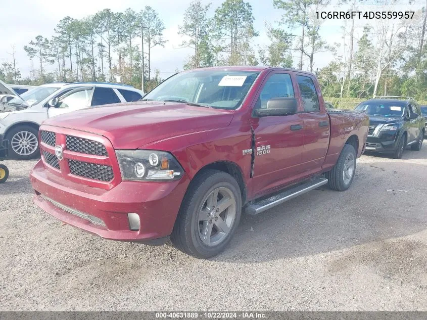 2013 Ram 1500 Express VIN: 1C6RR6FT4DS559957 Lot: 40631889