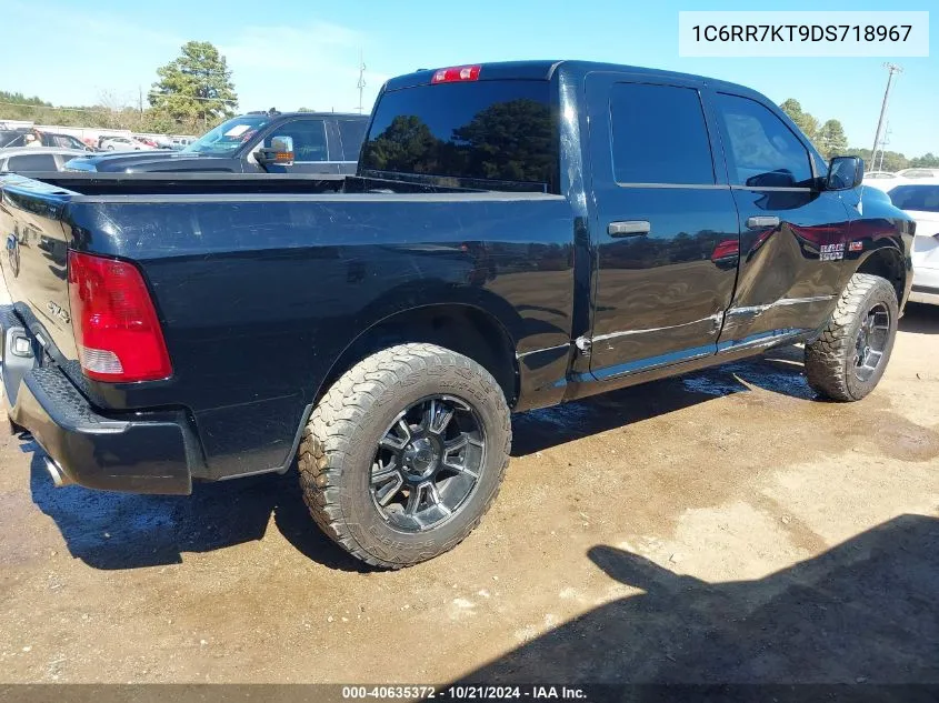 2013 Ram 1500 Express VIN: 1C6RR7KT9DS718967 Lot: 40635372