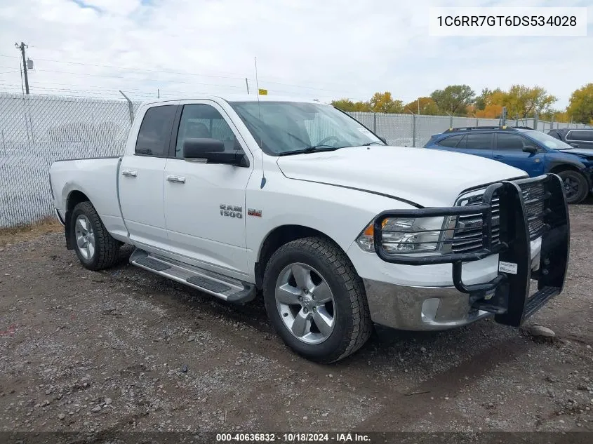 2013 Ram 1500 Big Horn VIN: 1C6RR7GT6DS534028 Lot: 40636832