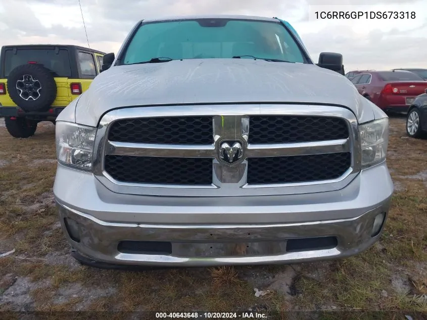 2013 Ram 1500 Slt VIN: 1C6RR6GP1DS673318 Lot: 40643648