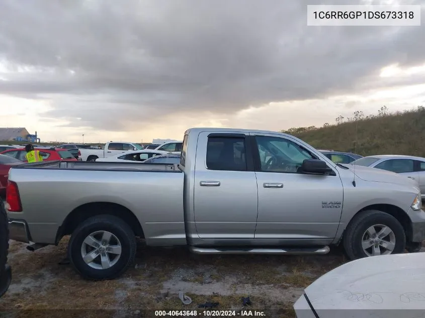 2013 Ram 1500 Slt VIN: 1C6RR6GP1DS673318 Lot: 40643648