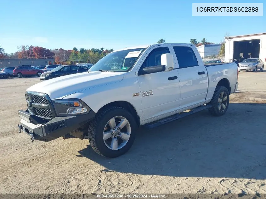 2013 Ram 1500 Express VIN: 1C6RR7KT5DS602388 Lot: 40657238