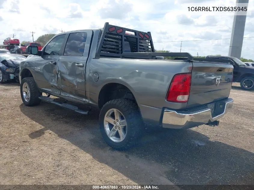 2013 Ram 1500 Slt VIN: 1C6RR6LTXDS635945 Lot: 40657883