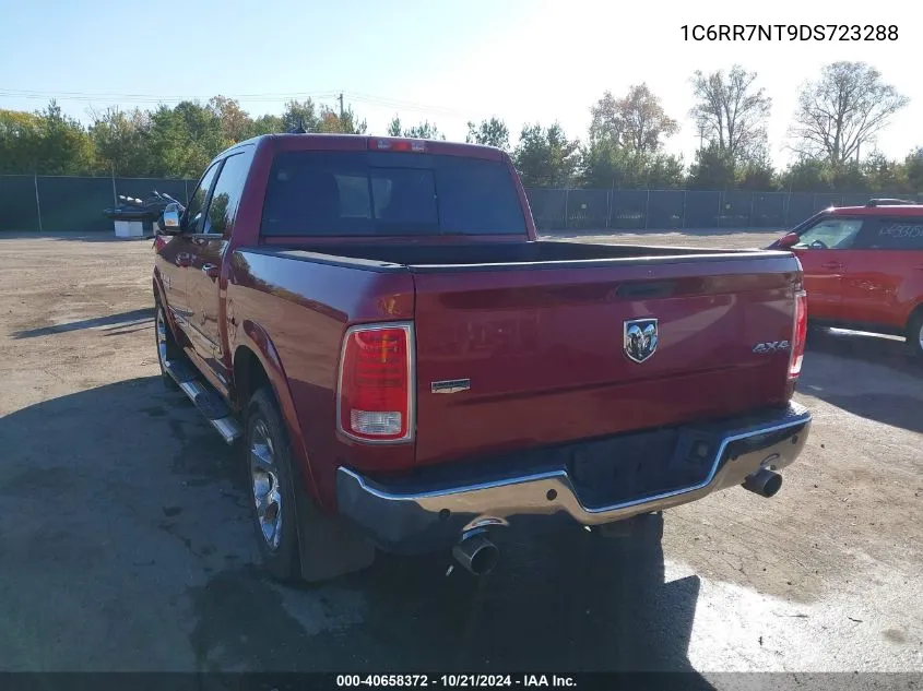 2013 Ram 1500 Laramie VIN: 1C6RR7NT9DS723288 Lot: 40658372