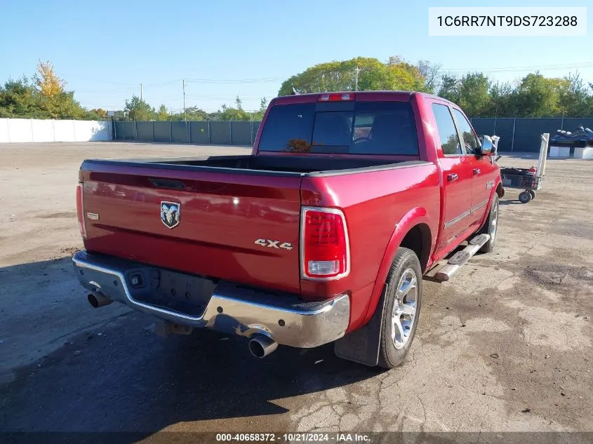 2013 Ram 1500 Laramie VIN: 1C6RR7NT9DS723288 Lot: 40658372