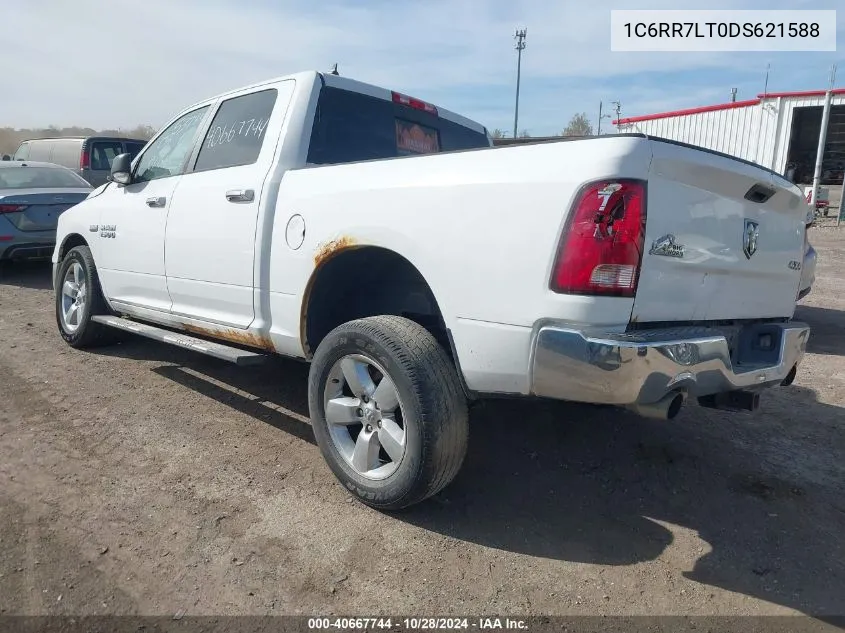 2013 Ram 1500 Slt VIN: 1C6RR7LT0DS621588 Lot: 40667744