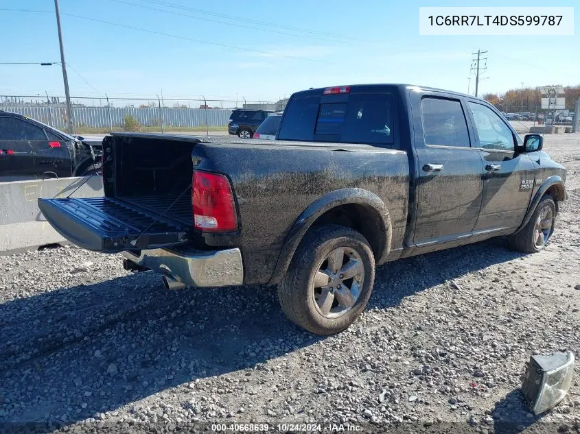 2013 Ram 1500 Slt VIN: 1C6RR7LT4DS599787 Lot: 40668639