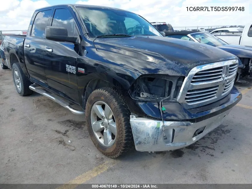 2013 Ram 1500 Big Horn VIN: 1C6RR7LT5DS599748 Lot: 40670149