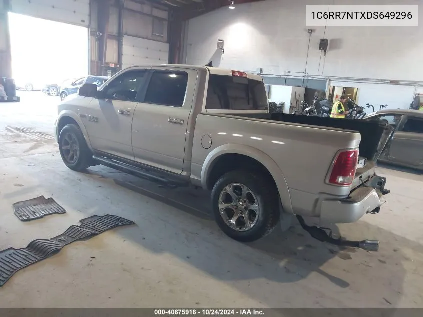 2013 Ram 1500 Laramie VIN: 1C6RR7NTXDS649296 Lot: 40675916