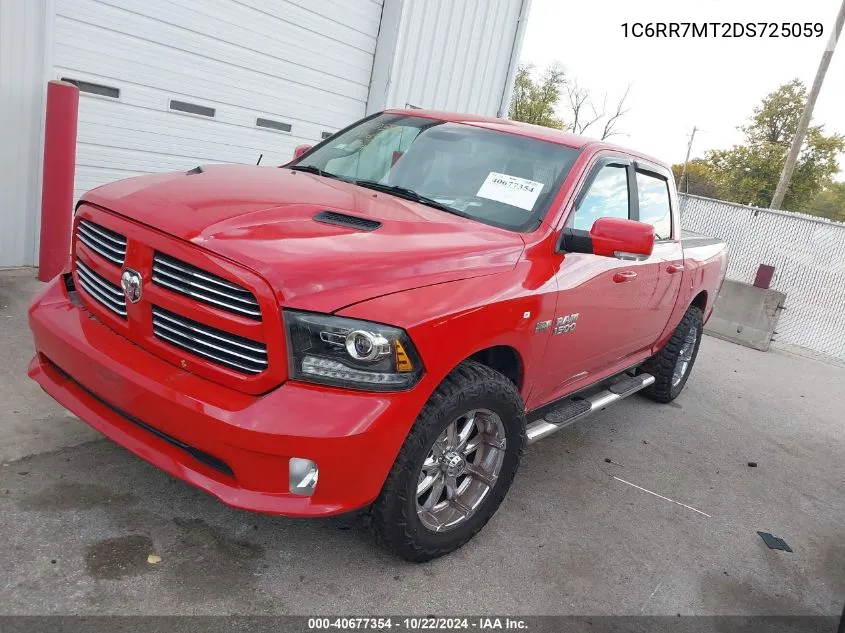 1C6RR7MT2DS725059 2013 Ram 1500 Sport