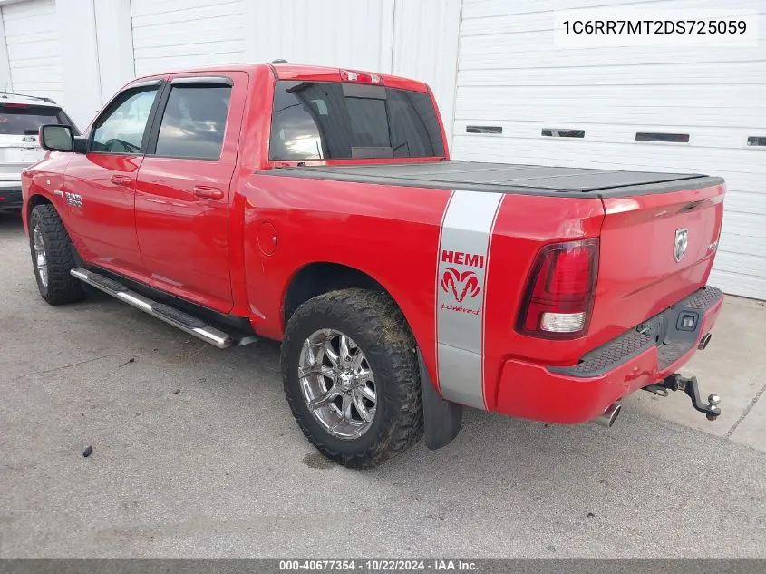 1C6RR7MT2DS725059 2013 Ram 1500 Sport