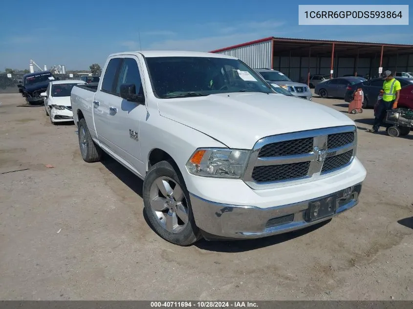 2013 Ram 1500 Slt VIN: 1C6RR6GP0DS593864 Lot: 40711694