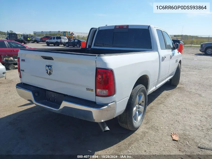 2013 Ram 1500 Slt VIN: 1C6RR6GP0DS593864 Lot: 40711694