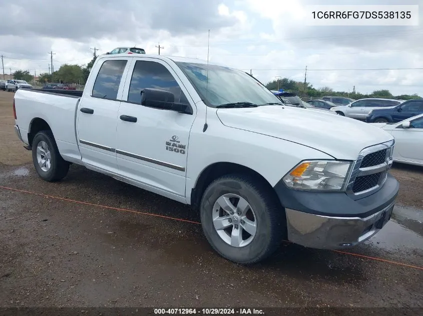 2013 Ram 1500 Tradesman VIN: 1C6RR6FG7DS538135 Lot: 40712964