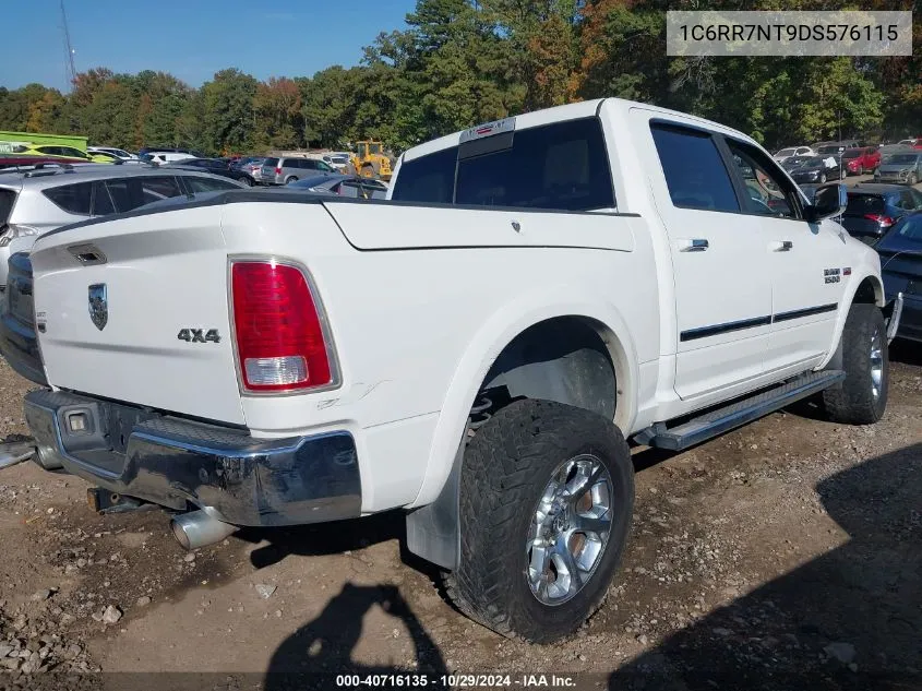 2013 Ram 1500 Laramie VIN: 1C6RR7NT9DS576115 Lot: 40716135