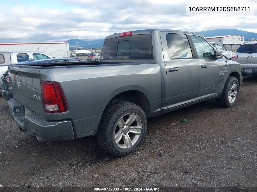 1C6RR7MT2DS688711 2013 Ram 1500 Sport