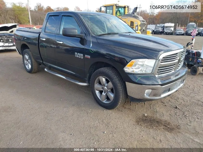 1C6RR7GT4DS674952 2013 Ram 1500 Big Horn