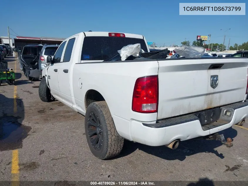 2013 Ram 1500 Express VIN: 1C6RR6FT1DS673799 Lot: 40789026