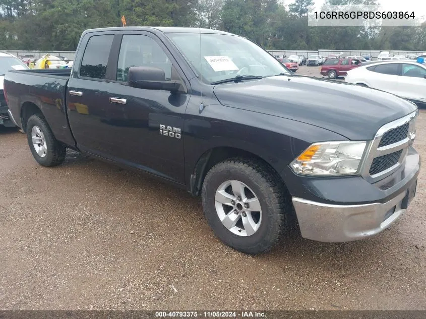 2013 Ram 1500 Slt VIN: 1C6RR6GP8DS603864 Lot: 40793375