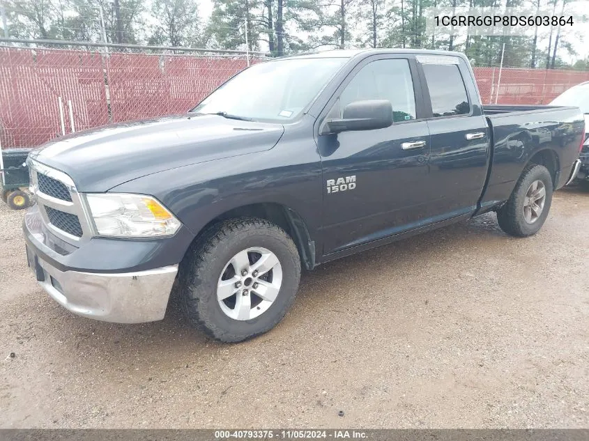 2013 Ram 1500 Slt VIN: 1C6RR6GP8DS603864 Lot: 40793375