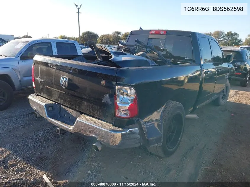 2013 Ram 1500 Lone Star VIN: 1C6RR6GT8DS562598 Lot: 40878008