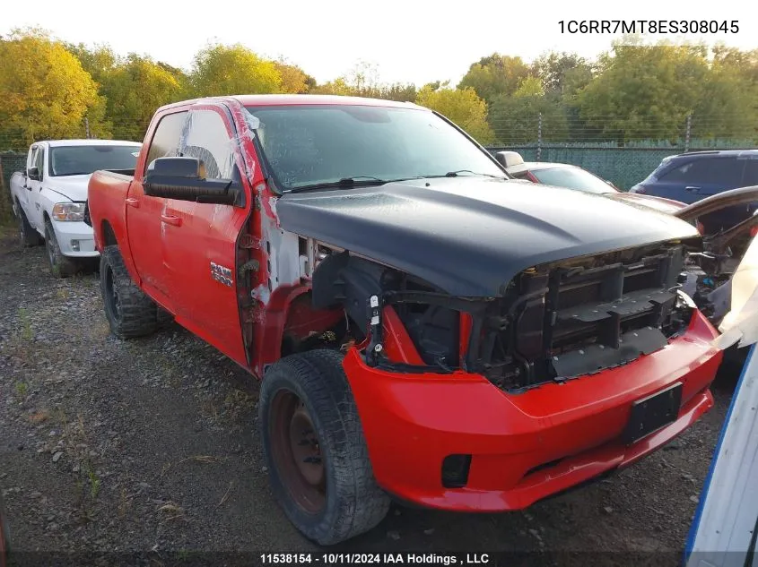 2014 Ram 1500 Sport VIN: 1C6RR7MT8ES308045 Lot: 11538154