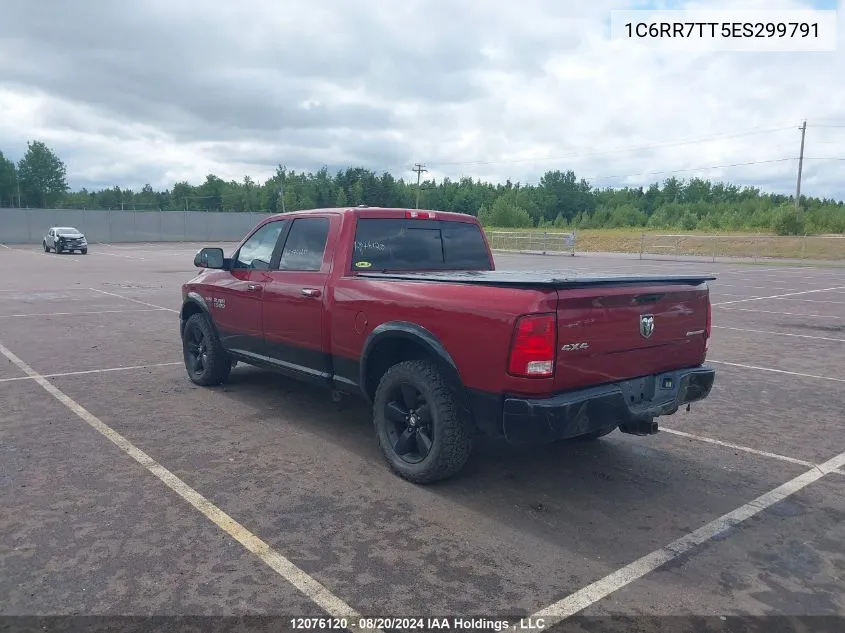 2014 Ram 1500 Slt VIN: 1C6RR7TT5ES299791 Lot: 12076120