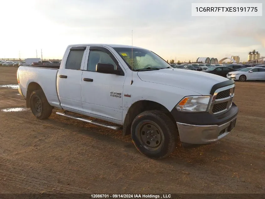 2014 Ram 1500 St VIN: 1C6RR7FTXES191775 Lot: 12086701